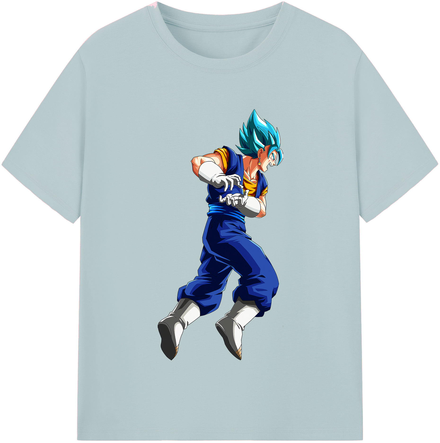（画像用） ドラゴンボール ベジット DRAGON BALL Vegetto 綿100％半袖Tシャツ（フロントプリント）